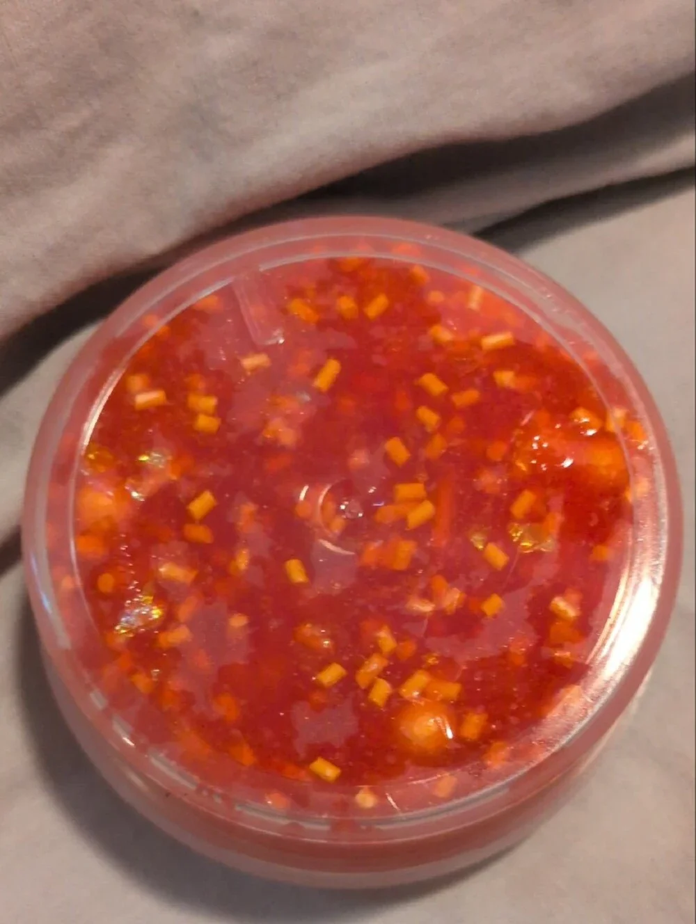 Boba Slime - Orange Boba Party Slime